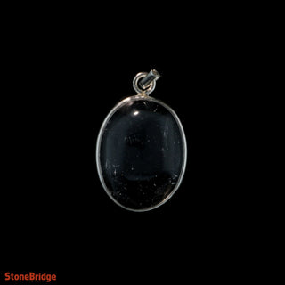 Clear Quartz Cabochon - 925 Silver Pendant from The Rock Space