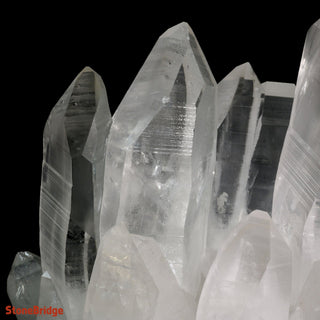 Lemurian Quartz Cluster U#1 - Super Clear - 35lb - 13" from The Rock Space