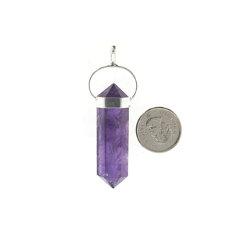 Amethyst Double Terminated - 925 Silver Pendant from The Rock Space