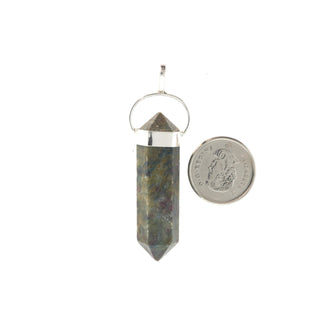 Garnet Double Terminated - 925 Silver Pendant from The Rock Space