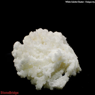 White Calcite Cluster U#04 from The Rock Space