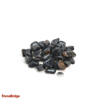 Tiger Eye Blue Tumbled Stones from The Rock Space