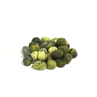 Serpentine, Pyrite Tumbled Stones - Peru from The Rock Space