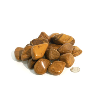 Yellow Jasper Tumbled Stones from The Rock Space