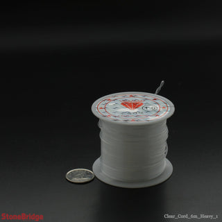 Clear Static Cord - Heavy Duty #1 - 6mm from The Rock Space