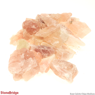 Calcite Rose Chips - Medium from The Rock Space
