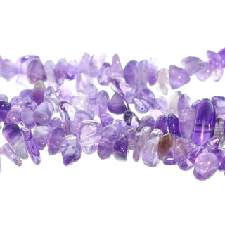 Amethyst Dark Chip Strands - 5mm to 8mm from The Rock Space