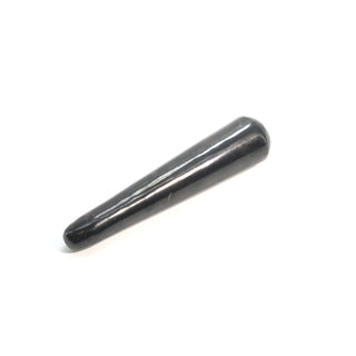 Shungite Rounded Massage Wand - Medium #1 - 2" to 3" from The Rock Space