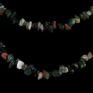 Agate India Chip Strands - 5mm to 8mm from The Rock Space
