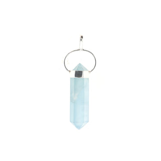 Onyx Blue Double Terminated - 925 Silver Pendant from The Rock Space