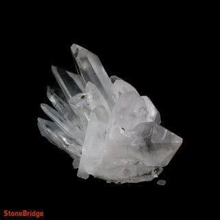 Lemurian Quartz Cluster U#3 - Super Clear - 19lb - 12" from The Rock Space