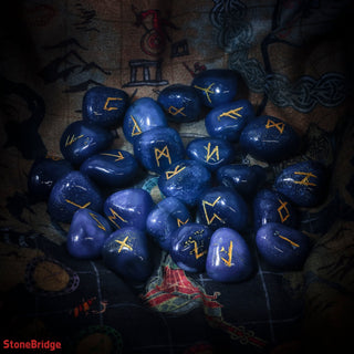 Onyx Blue Runes Set from The Rock Space