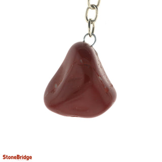 Keychain - Red Jasper Tumbled from The Rock Space