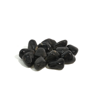 Black Onyx Tumbled Stones - Brazil from The Rock Space