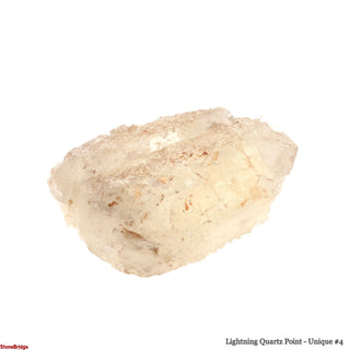 Lightning Quartz Point U#4 - 5" x 3" from The Rock Space