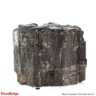 Black Tourmaline Cut Base Tower #7 from The Rock Space