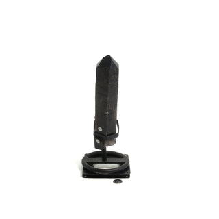 Smoky Quartz Cluster on Iron Stand U#40 from The Rock Space