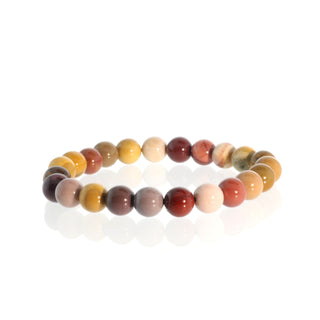 Mookaite Jasper Bead Bracelet from The Rock Space