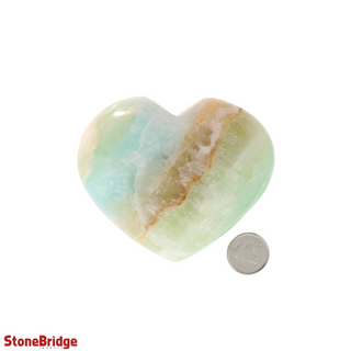 Blue Calcite Hearts #3 from The Rock Space