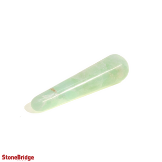 Calcite Green Rounded Massage Wand - Jumbo #2 - 4 1/2" to 5 1/2" from The Rock Space