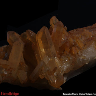 Tangerine Quartz Cluster U#10 - 8 3/4" from The Rock Space