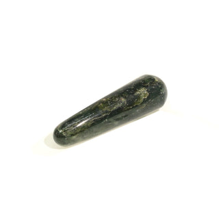 Jade Nephrite Rounded Massage Wand - Jumbo #1 -3" to 4 1/2" from The Rock Space