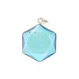 Aqua Aura Star - 925 Silver Pendant from The Rock Space