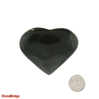 Jade Nephrite Heart #3 from The Rock Space
