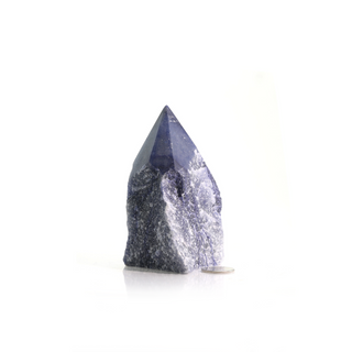 Blue Aventurine Cut Base, Polished Point Tower #3 from The Rock Space