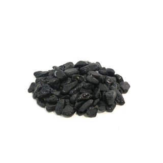 Black Tourmaline A Tumbled Stones from The Rock Space