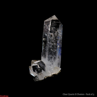 Clear Quartz Clusters Extra Quality - Mini 1/2" to 1" - 3 Pack from The Rock Space