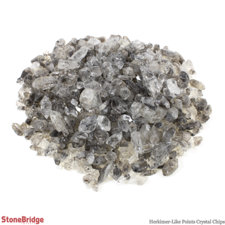 Double Terminated Quartz - Herkimer Diamond Like - 4mm to 8mm - 200g Bag from The Rock Space