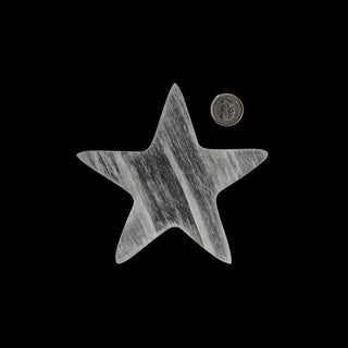 Selenite Carving - Star from The Rock Space