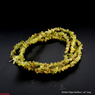 Peridot Chip Strands - 3mm to 5mm from The Rock Space