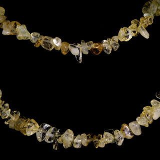 Citrine Chip Strands - 5mm to 8mm from The Rock Space