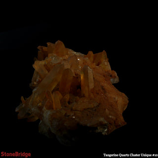 Tangerine Quartz Cluster U#10 - 8 3/4" from The Rock Space
