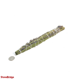 Sweetgrass/ Lavender Cleansing Stick - Local & Organic - 3 Pack from The Rock Space
