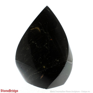 Black Tourmaline Flame Sculpture U#1 from The Rock Space