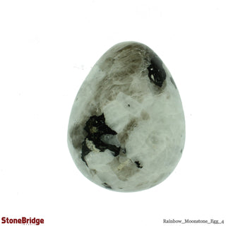 Rainbow Moonstone Egg #4 - 2 1/4" to 2 1/2" from The Rock Space