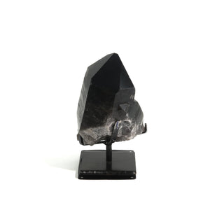 Smoky Quartz Cluster on Iron Stand U#38 from The Rock Space