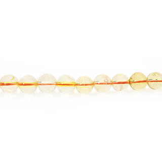 Citrine A Round Strand 7" - 6mm from The Rock Space