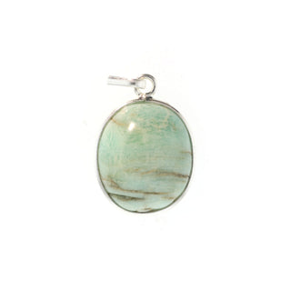 Amazonite Cabochon - 925 Silver Pendant from The Rock Space