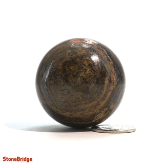 Bronzite Sphere from The Rock Space