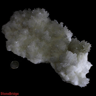 White Calcite Cluster #2 from The Rock Space