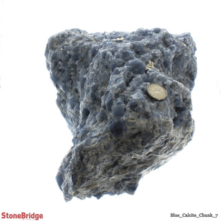 Blue Calcite Chunk #7 from The Rock Space
