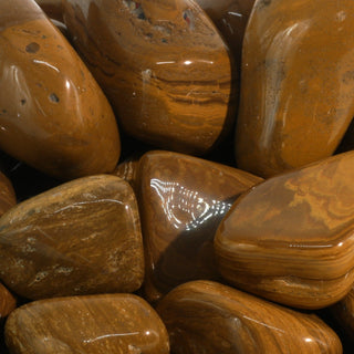 Yellow Jasper Tumbled Stones from The Rock Space