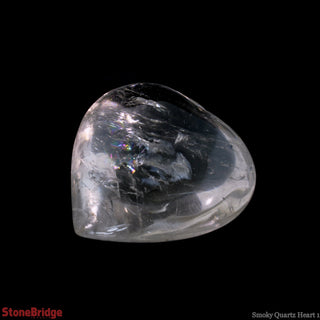 Smoky Quartz Heart #1L - 3 Pack - 1" from The Rock Space