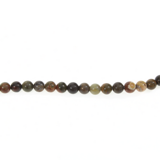 Picasso Jasper - Round Strand 15" - 4mm from The Rock Space