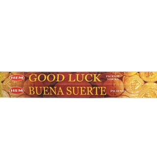 Good Luck Hem Incense Sticks - 20 Sticks from The Rock Space