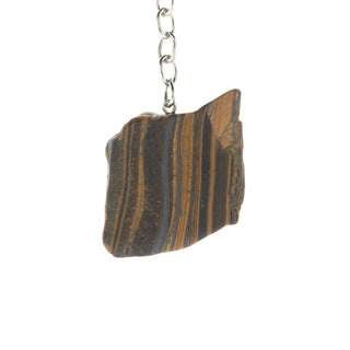 Keychain - Tiger's Eye Gold Slice from The Rock Space